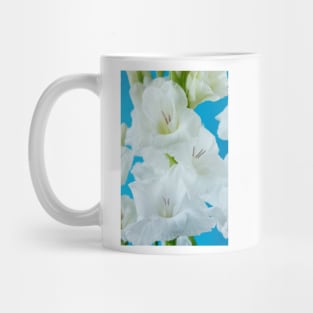 Gladiolus  'White Friendship' Mug